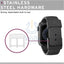[U] by UAG Apple Watch 41/40/38mm DOT Silicone Strap - Black Accessories > Smart Watches