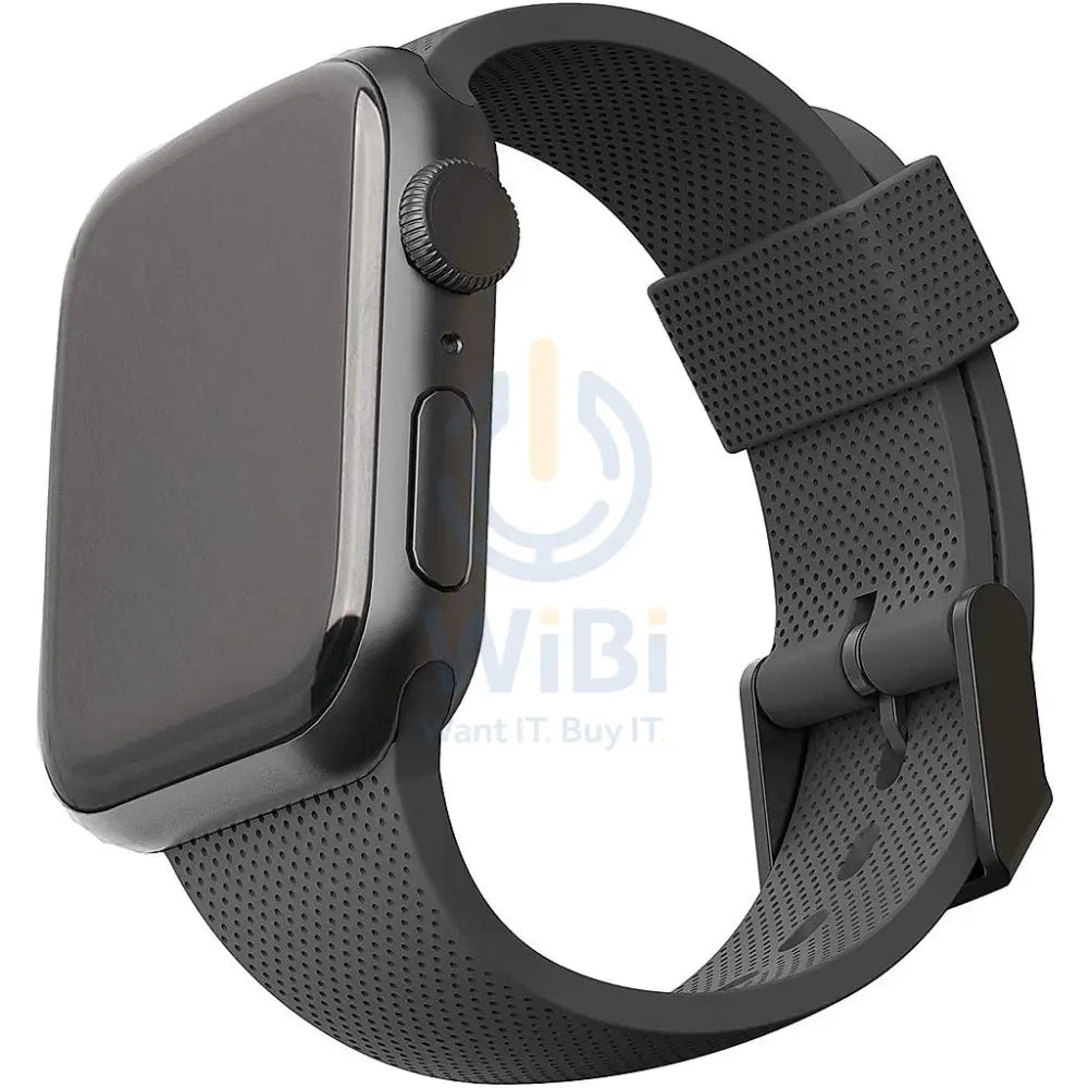 [U] by UAG Apple Watch 41/40/38mm DOT Silicone Strap - Black Accessories > Smart Watches