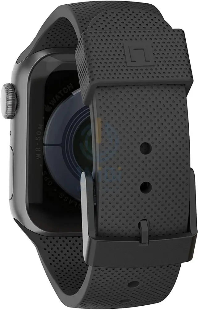 [U] by UAG Apple Watch 41/40/38mm DOT Silicone Strap - Black Accessories > Smart Watches