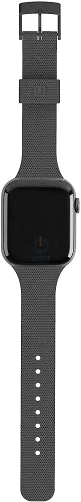 [U] by UAG Apple Watch 41/40/38mm DOT Silicone Strap - Black Accessories > Smart Watches