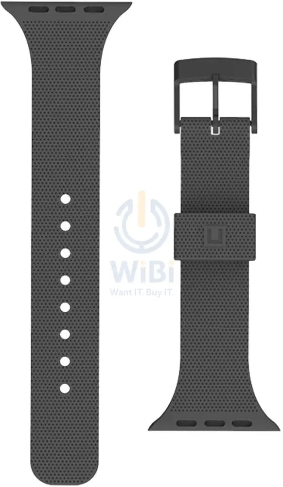 [U] by UAG Apple Watch 41/40/38mm DOT Silicone Strap - Black Accessories > Smart Watches