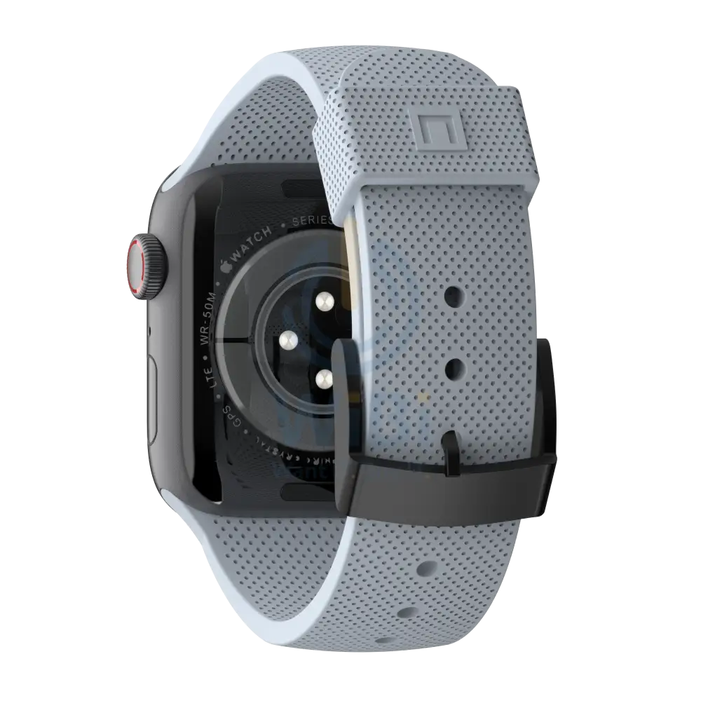 [U] by UAG Apple Watch 41/40/38mm DOT Silicone Strap - Soft Blue Accessories > Smart Watches