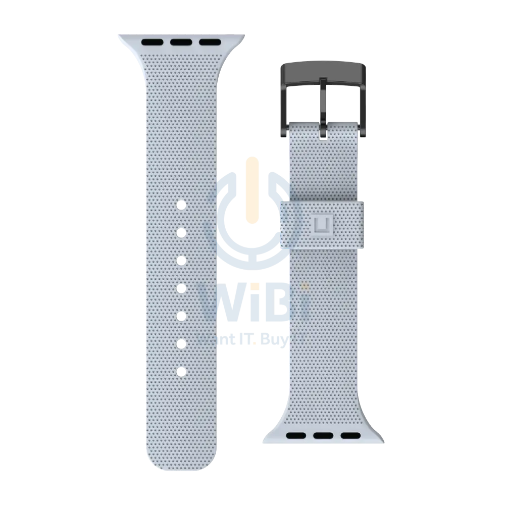 [U] by UAG Apple Watch 41/40/38mm DOT Silicone Strap - Soft Blue Accessories > Smart Watches