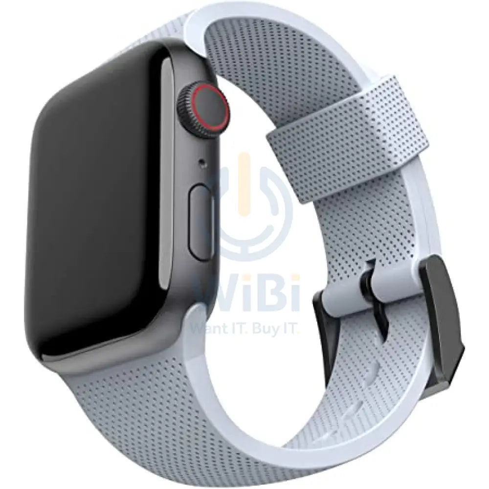 [U] by UAG Apple Watch 41/40/38mm DOT Silicone Strap - Soft Blue Accessories > Smart Watches