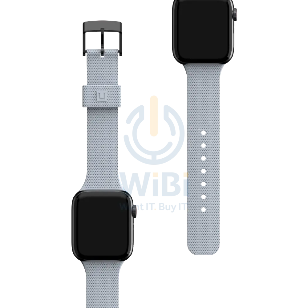 [U] by UAG Apple Watch 41/40/38mm DOT Silicone Strap - Soft Blue Accessories > Smart Watches