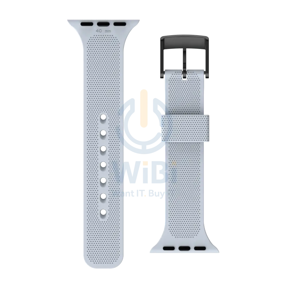 [U] by UAG Apple Watch 41/40/38mm DOT Silicone Strap - Soft Blue Accessories > Smart Watches