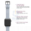 [U] by UAG Apple Watch 45/44/42mm/Ultra Aurora Strap - Soft Blue Accessories > Smart Watches > Straps