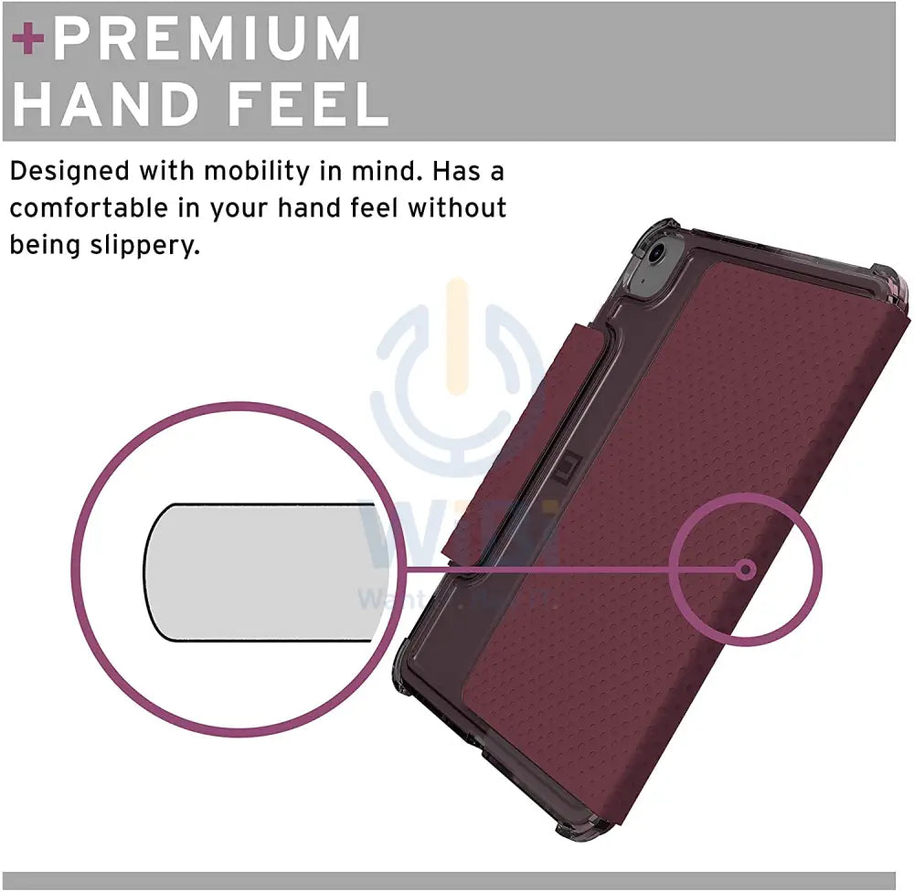 [U] by UAG iPad Air 10.9’’(2020/2022)/iPad Pro 11’’ (1st/2nd/3rd Gen) 2018-2021 Lucent Case - Aubergine/Dusty Rose