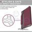 [U] by UAG iPad Air 10.9’’(2020/2022)/iPad Pro 11’’ (1st/2nd/3rd Gen) 2018-2021 Lucent Case - Aubergine/Dusty Rose