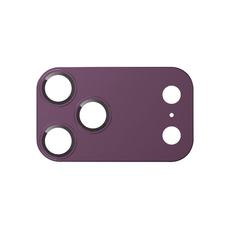 Smartix Ultraguard Aluminium Camera Lens Protector For Apple iPhone 18 Pro Max - Dark Cherry