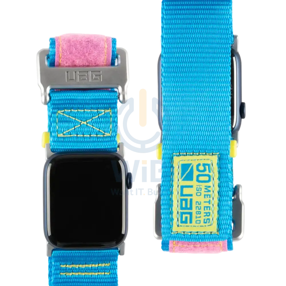 UAG Active Strap Le - Apple Watch 45 / 44 / 42mm / Blue / Pink Accessories > Smart Watches