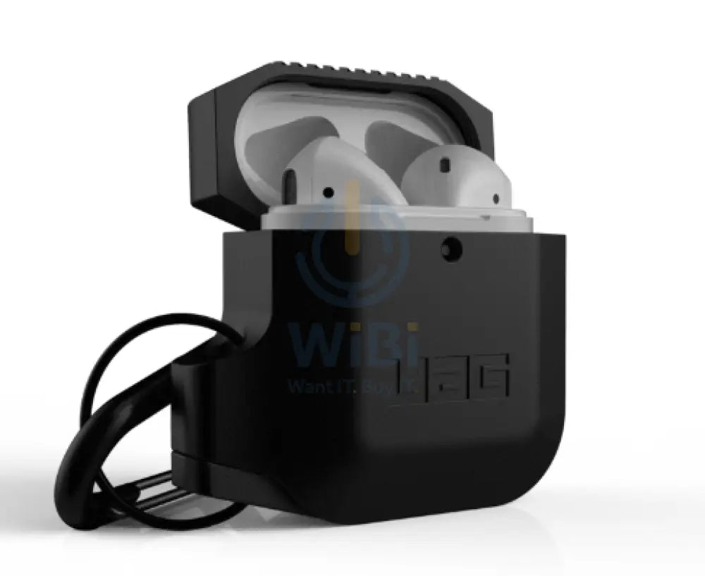 UAG Apple Airpods 1&2 Silicone Case - Black/Black Accessories > Mobiles & Tablets > Mobiles > Offer Zone