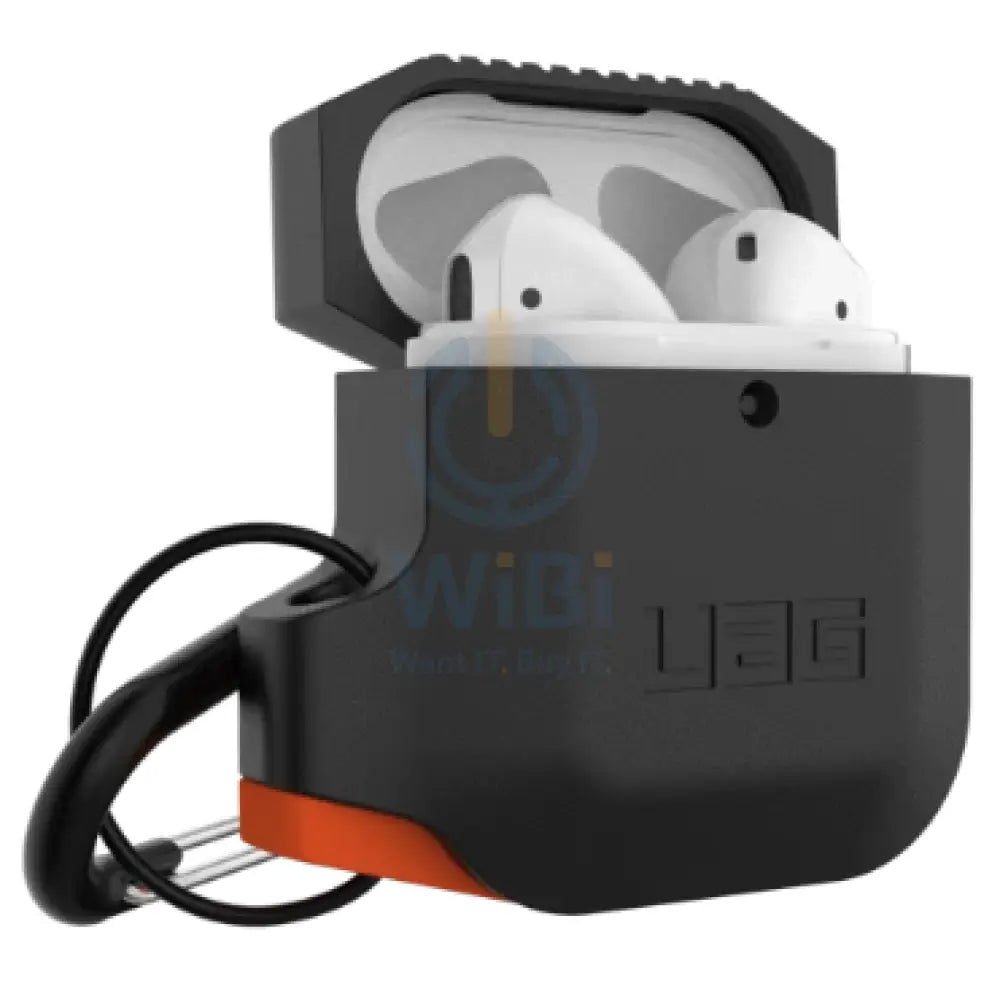 UAG Apple Airpods 1&2 Silicone Case - Black/Orange Accessories > Mobiles & Tablets > Mobiles