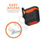 UAG Apple Airpods Gen 1& 2 Hard Case V2 - Black/Orange Accessories > Mobiles & Tablets > Mobiles