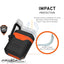 UAG Apple Airpods Gen 1& 2 Hard Case V2 - Black/Orange Accessories > Mobiles & Tablets > Mobiles