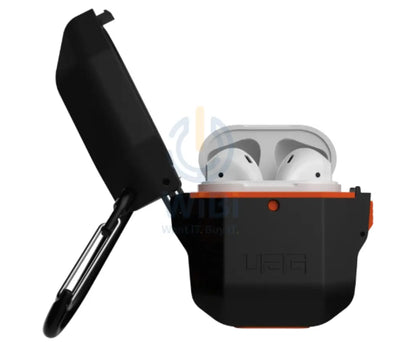 UAG Apple Airpods Hardcase Case - Black / Orange Accessories > Audio > Headphones