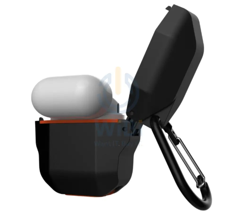 UAG Apple Airpods Hardcase Case - Black / Orange Accessories > Audio > Headphones