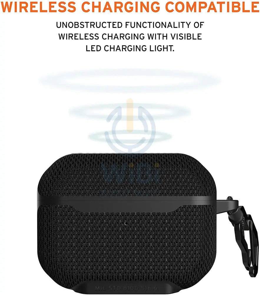 UAG Apple Airpods Pro Metropolis - FIBR ARMR Case - Black Accessories > Mobiles & Tablets