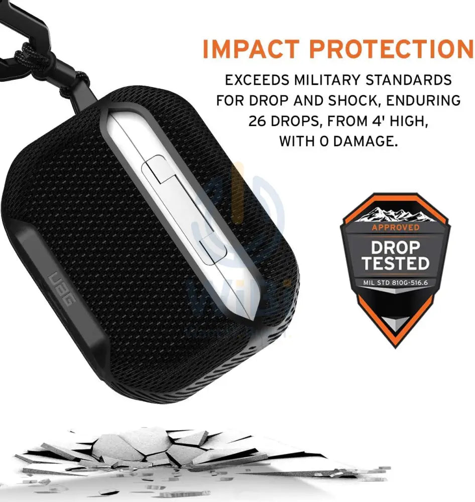 UAG Apple Airpods Pro Metropolis - FIBR ARMR Case - Black Accessories > Mobiles & Tablets