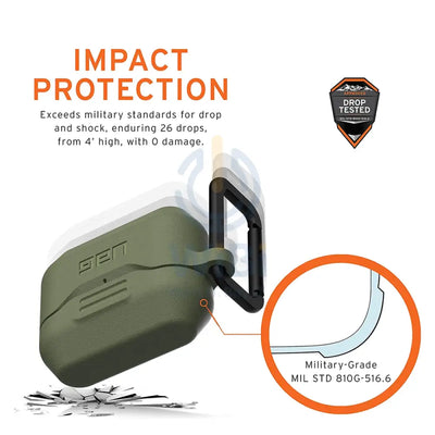 UAG Apple AirPods Pro Silicone Case v2 - Olive Accessories > Mobiles & Tablets > Offer Zone