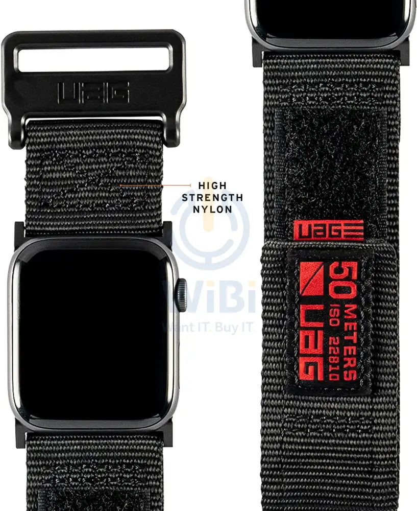 UAG Apple Watch 41mm/40mm/38mm Active Strap - Black Accessories > Smart Watches