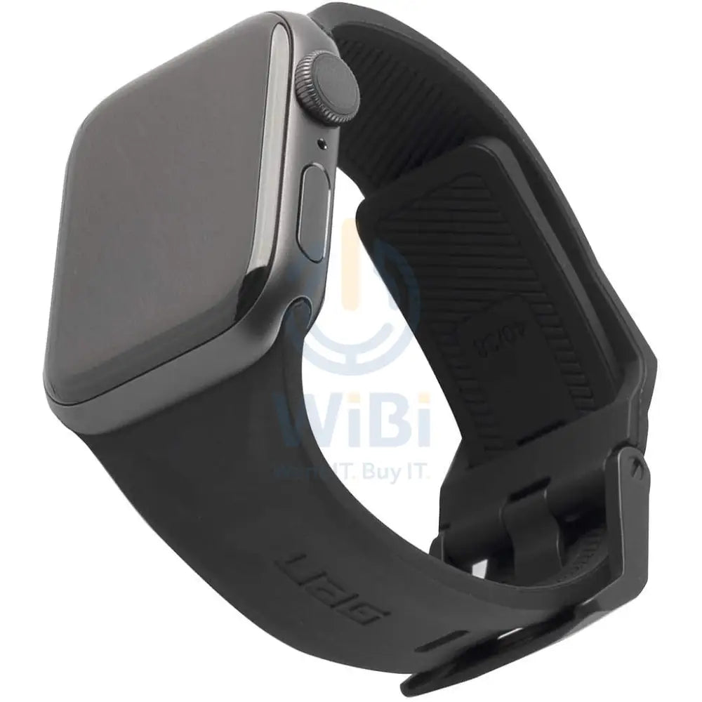 UAG Apple Watch 41mm/40mm/38mm Silicone Scout Strap - Black Accessories > Smart Watches