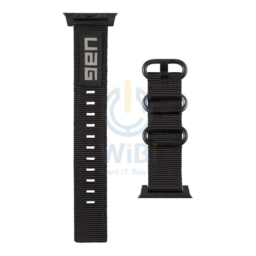UAG Apple Watch 45/44/42mm/Ultra Nato Eco Strap - Black Accessories > Smart Watches > Straps