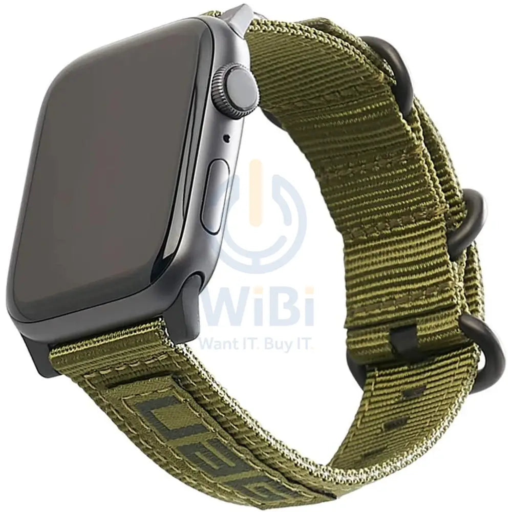 UAG Apple Watch 45mm/44mm/42mm/Ultra Nato Strap - Olive Drab Accessories > Smart Watches > Offer Zone