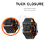 UAG Apple Watch Civilian Strap - 44mm/42mm / Black/Orange Accessories > Smart Watches