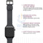 UAG Aurora Strap - Apple Watch 41mm / 40mm / 38mm / Black Accessories > Smart Watches