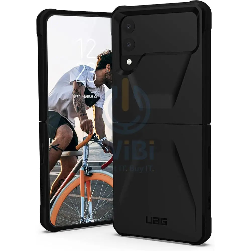 UAG Civilian Case - Samsung Galaxy Z Flip 4 / Black Accessories > Mobiles & Tablets > Mobiles > Covers & Cases