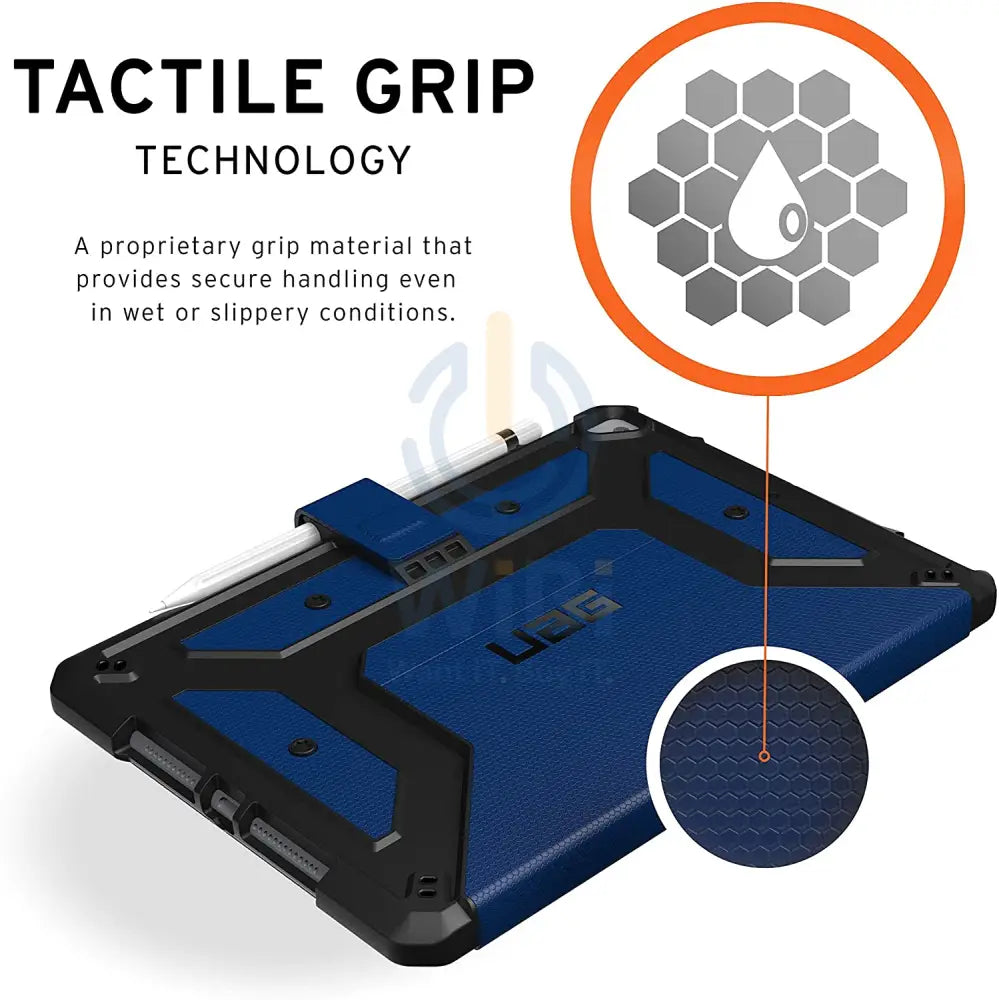 UAG iPad 10.2’’ (7th 8th & 9th Gen) Metropolis Case With Kick-Stand - Cobalt Accessories > Mobiles & Tablets