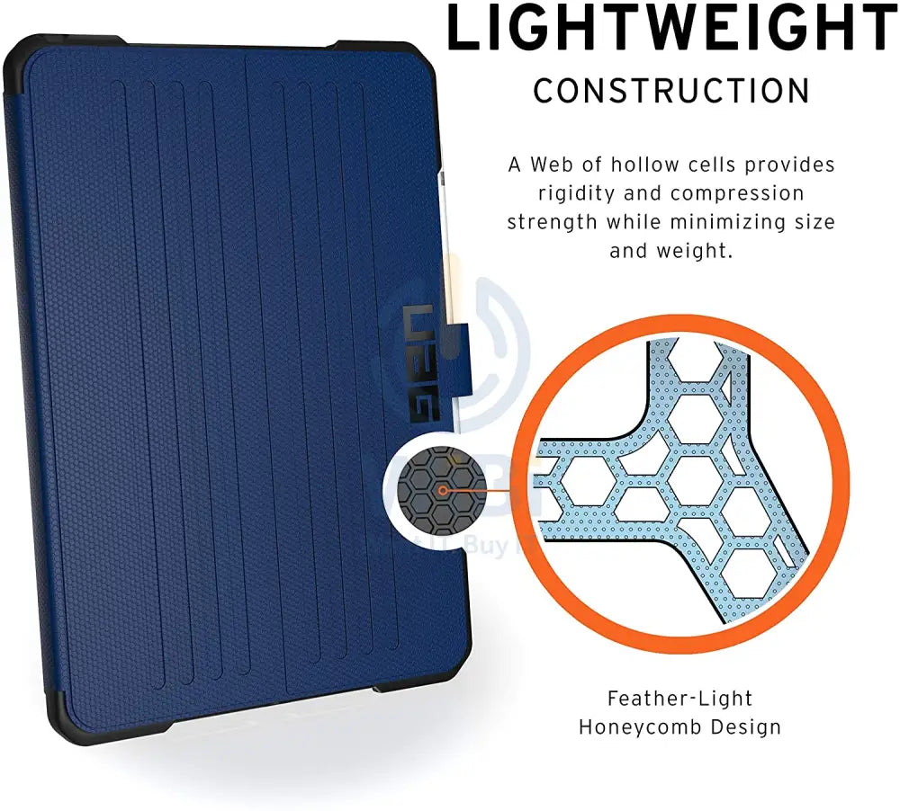 UAG iPad 10.2’’ (7th 8th & 9th Gen) Metropolis Case With Kick-Stand - Cobalt Accessories > Mobiles & Tablets