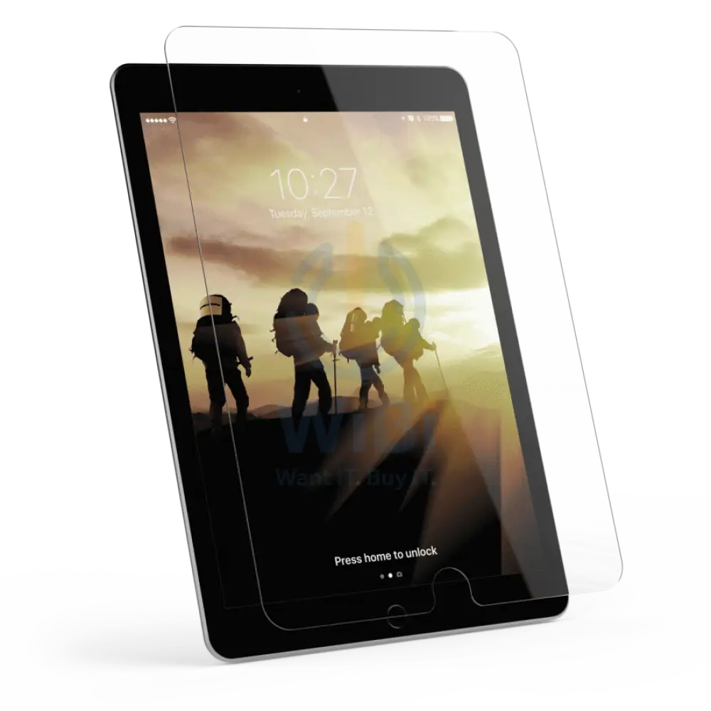 UAG iPad (2017;9.7 screen) Glass Screen Protector - Clear Accessories > Mobiles & Tablets > Mobiles > Screen Protectors