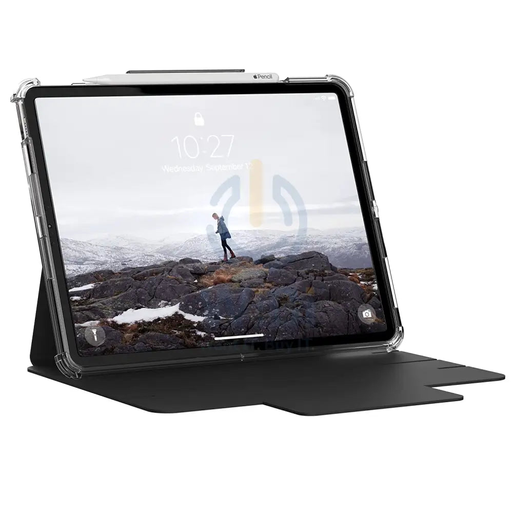 [U] by UAG iPad Pro 12.9 (3rd/4th/5th/6th Gen 2018-2022) Lucent Case With Kick-Stand - Black Accessories > Mobiles &