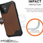 UAG iPhone 12 mini Metropolis LT LTHR ARMR Case - Brown Leather Accessories > Mobiles & Tablets > Mobiles > Screen