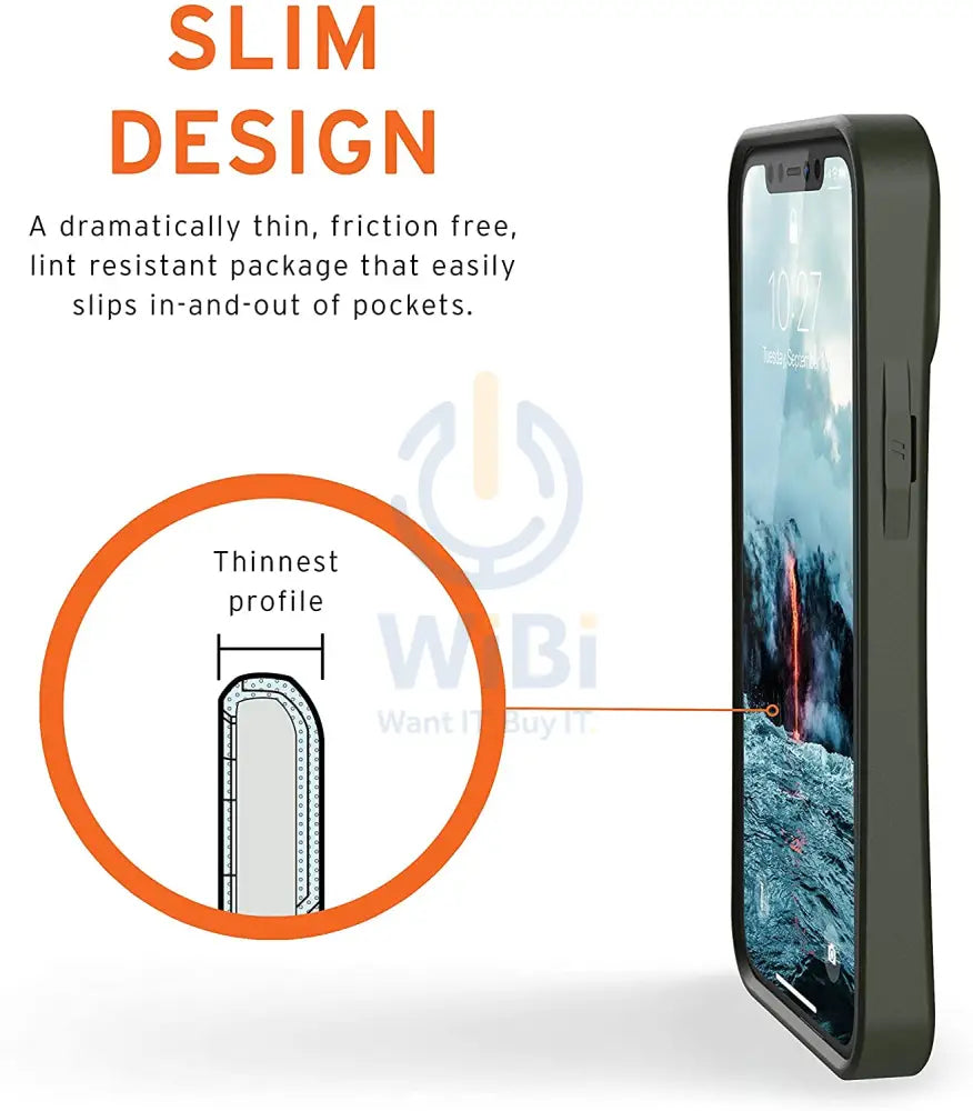 UAG iPhone 12 mini Outback Bio Case - Olive Accessories > Mobiles & Tablets > Mobiles > Screen Protectors & Covers