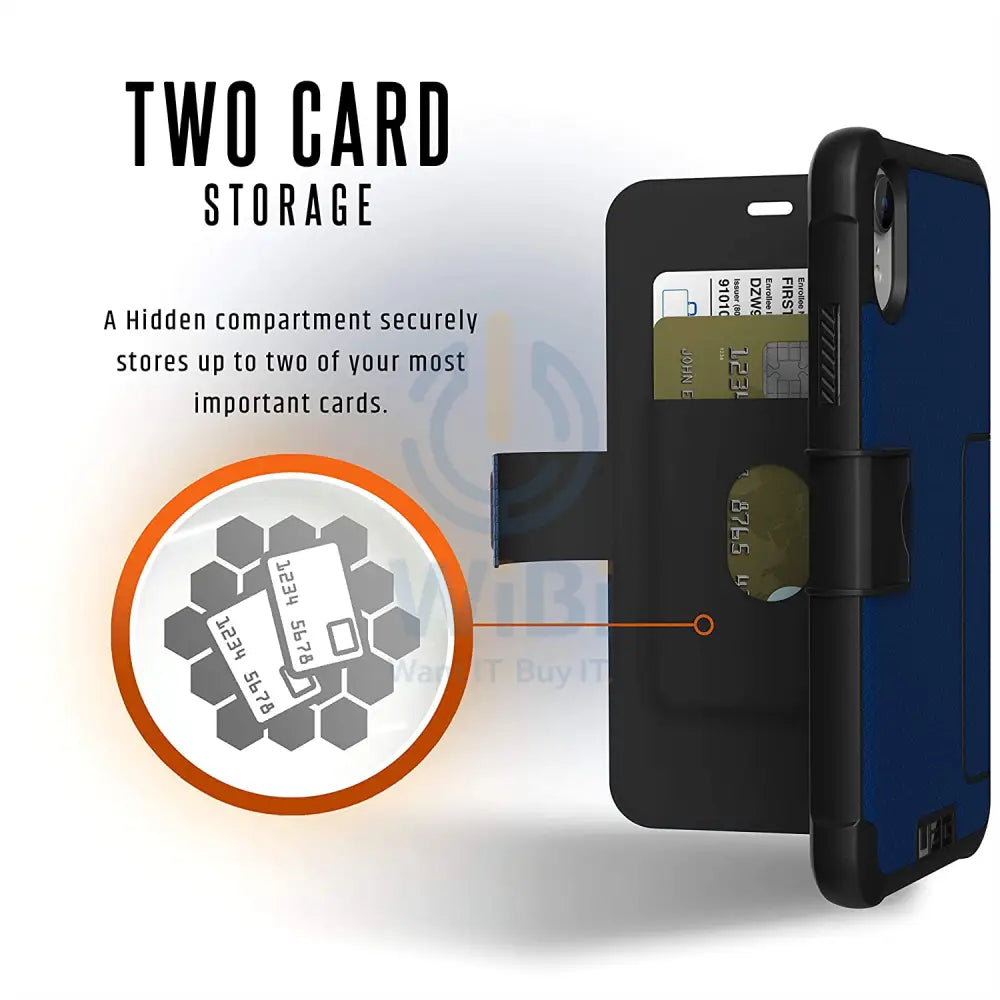 UAG iPhone XR Metropolis Case - Cobalt Accessories > Mobiles & Tablets