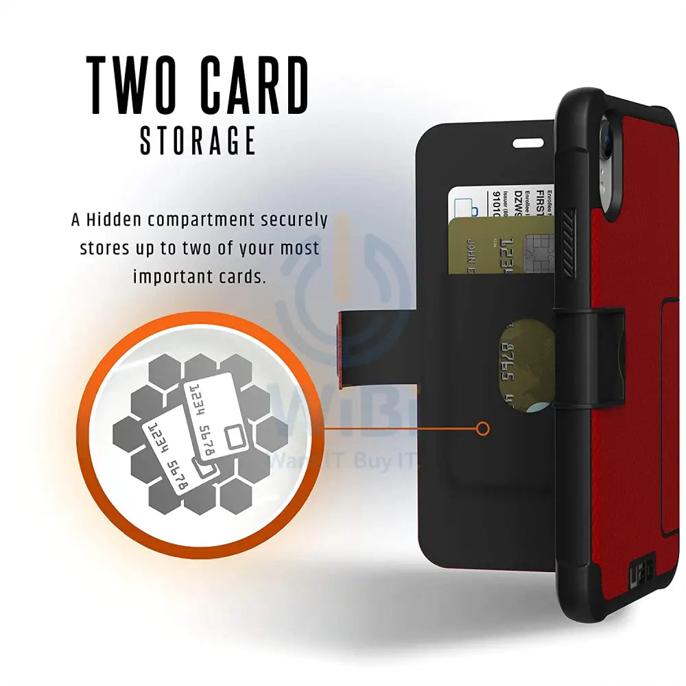 UAG iPhone XR Metropolis Case - Magma Accessories > Mobiles & Tablets