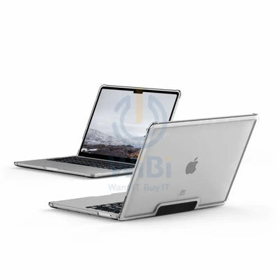 UAG Lucent Apple Macbook Air 13 2022 Case - ICE / BLACK Accessories > Mobiles & Tablets > Tablets > Screen Protectors &