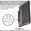 UAG Lucent Case - Apple iPad 10.2 (7th 8th & 9th Gen) / Black / Ice Accessories > Mobiles & Tablets