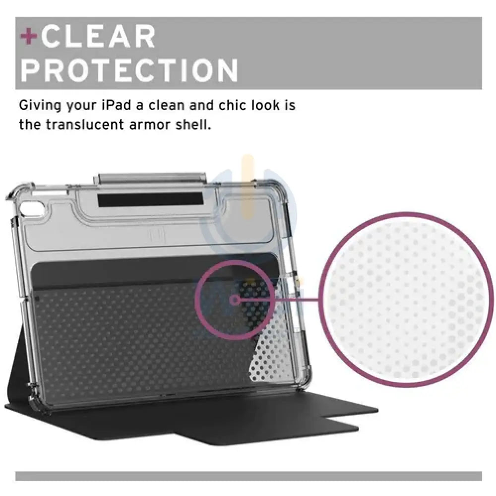 UAG Lucent Case - Apple iPad 10.2 (7th 8th & 9th Gen) / Black / Ice Accessories > Mobiles & Tablets