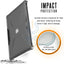 UAG MacBook Pro 16’’ (2019-2020) Plyo Case - Ice Accessories > Other Laptop Accessories