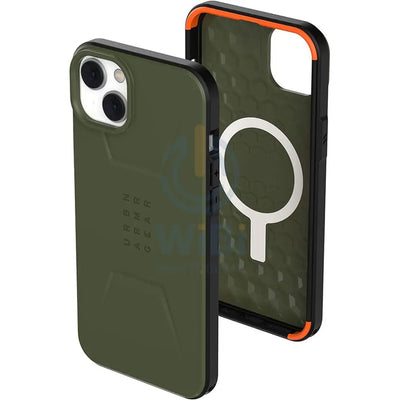 UAG Magsafe Civilian Case - Apple iPhone 14 Plus / Olive Accessories > Mobiles & Tablets > Offer Zone
