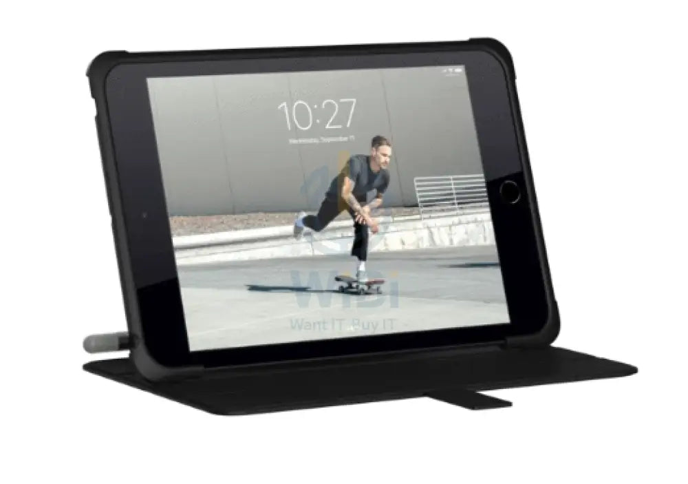 UAG Metropolis Case With Kick-Stand - iPad Mini 5/4 (2019) / Black Accessories > Mobiles & Tablets > Offer Zone