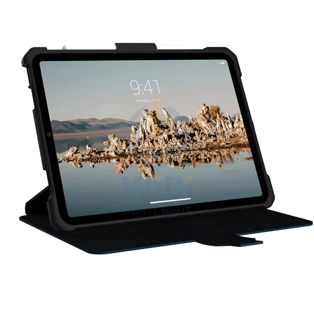 UAG Metropolis Se Case With Kick-Stand - Apple iPad 10.9 2022 (10th Gen) / Mallard Blue Accessories > Mobiles & Tablets