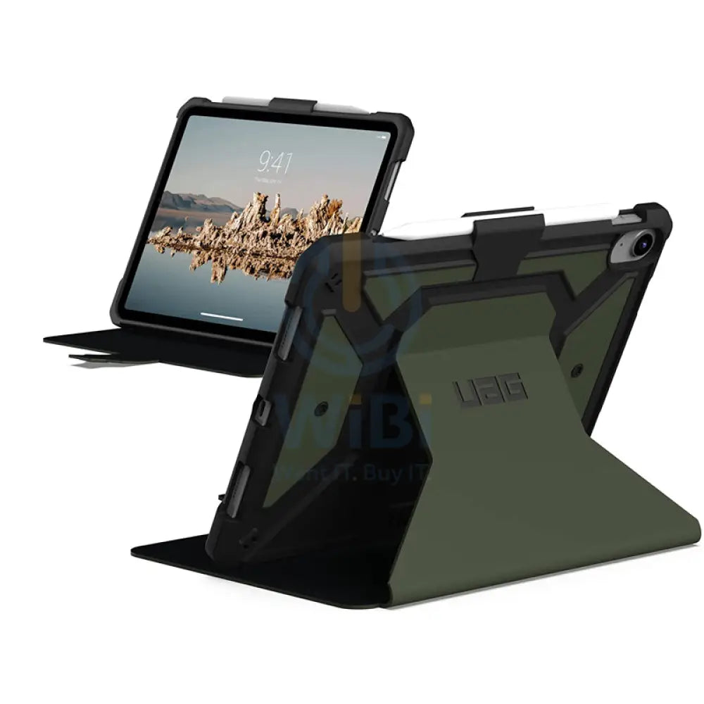 UAG Metropolis Se Case With Kick-Stand - Apple iPad 10.9 2022 (10th Gen) / Olive Accessories > Mobiles & Tablets