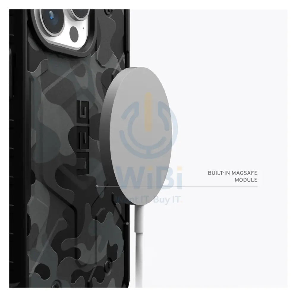UAG Pathfinder SE Magsafe Case - iPhone 15 Pro Max / Midnight Camo Accessories > Mobiles & Tablets > Mobiles > Covers &