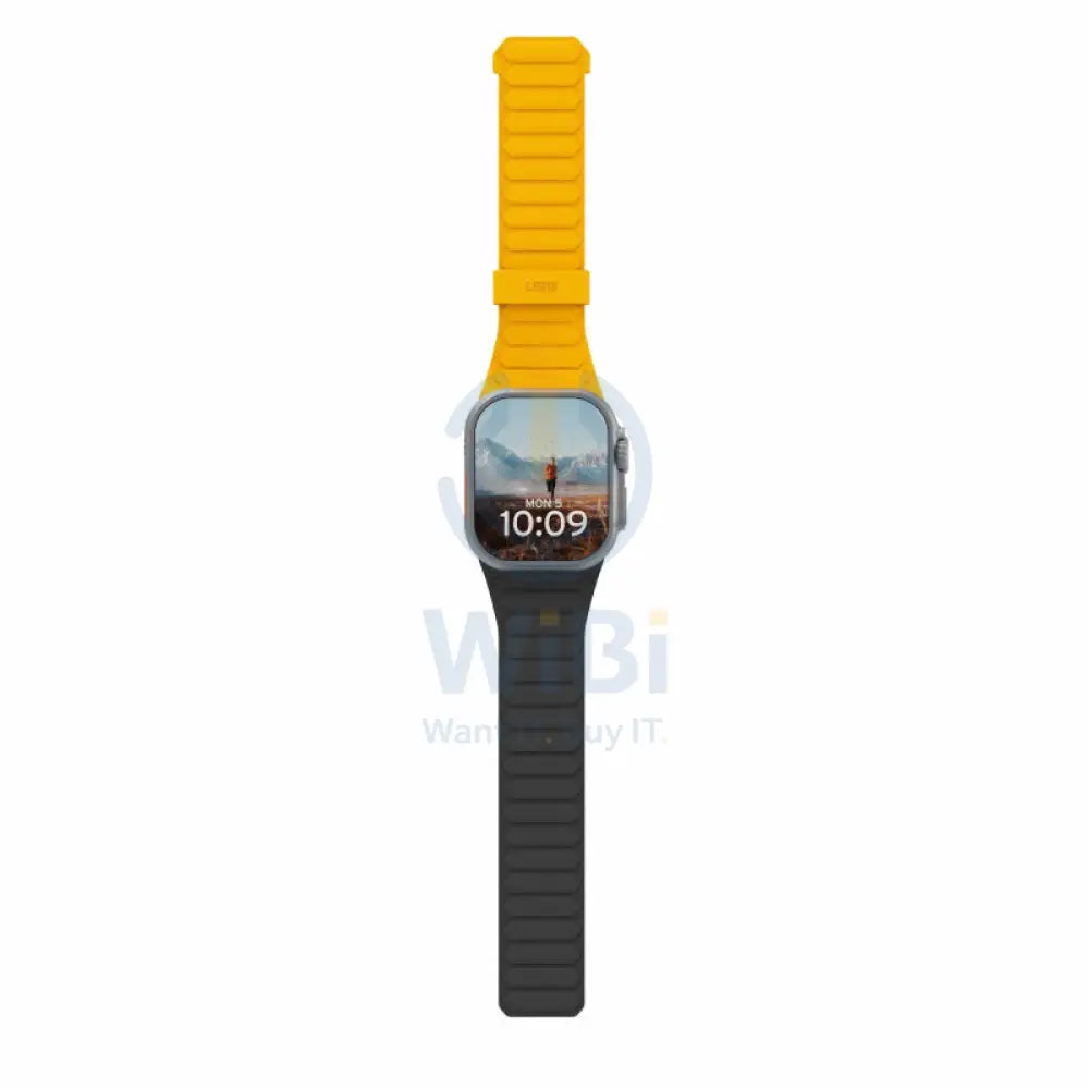 UAG Pathfinder Strap for Apple Watch 49/45/44/42mm - Black/Yellow Accessories > Smart Watches > Straps