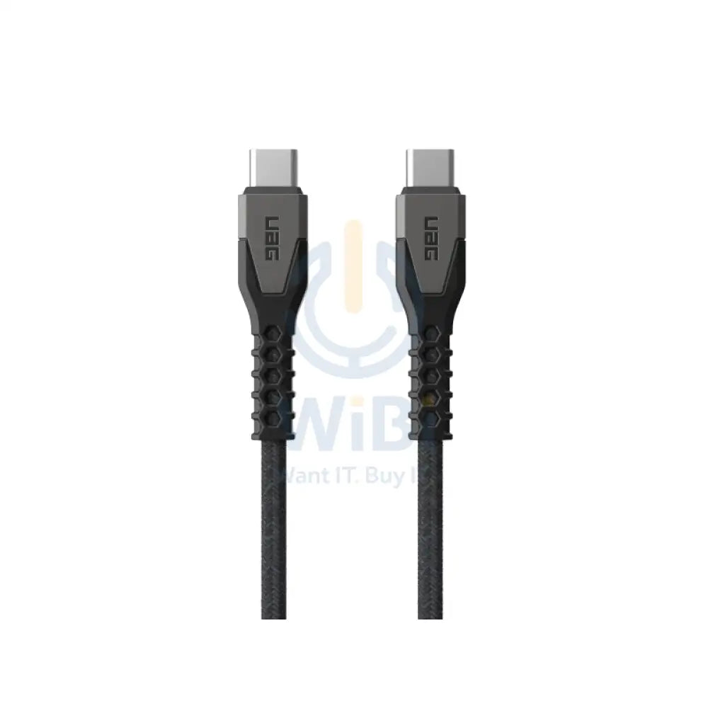 UAG Rugged Kevlar Cable - 1.5m / 5ft / Black/Grey Accessories > Cables & Converters > Cables